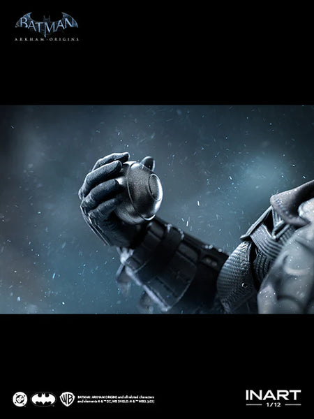 訂貨碼:89241 <訂價$558> #(免手續費)蝙蝠俠:阿卡漢起源=1/12 Batman:Arkham Origins Collectibler 可動Figure