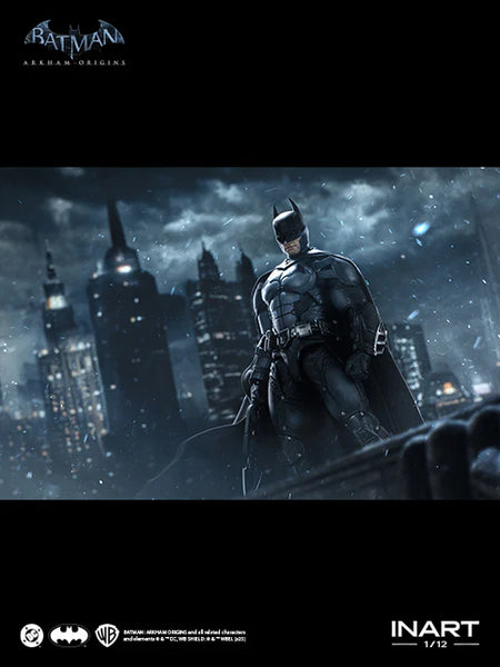 訂貨碼:89241 <訂價$558> #(免手續費)蝙蝠俠:阿卡漢起源=1/12 Batman:Arkham Origins Collectibler 可動Figure