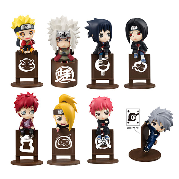 SheetNo:37880 <OrderPrice$388> #(原盒8pcs)Naruto疾風傳 現在給你一杯茶!編(再販)=Q版杯緣子Ocha Tomo茶友盒玩