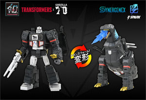 SheetNo:86701 <OrderPrice$380> #哥斯拉麥加登Megatron Type Godzilla=Godzilla×Transformers SYNERGENEX Series