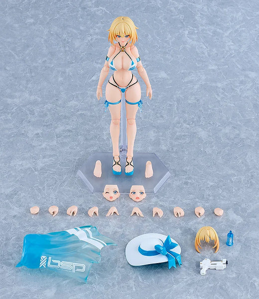 訂貨碼:67377&67378 <訂價$467&$575> #(免手續費)No.674 Sophia F. Shirring 泳裝Ver.=figma Bunny Suit Planning