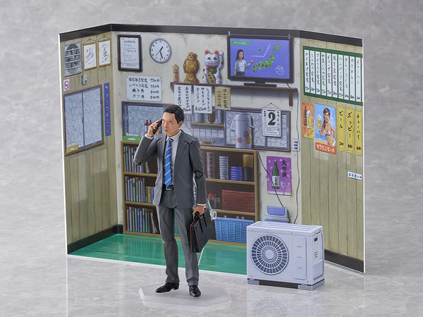 訂貨碼:67356 <訂價$880> #No.675b 井之頭五郎 松重豐ver.更新版 寒冬吃飽套組=孤獨的美食家 figma(東京電視台專賣店販路限定)