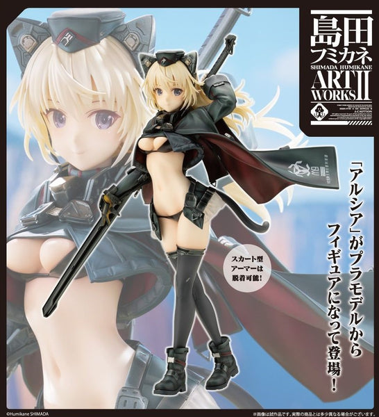 SheetNo:24307 <OrderPrice$1000&$1399> #通常版 火星生物局 阿爾希亞 Arsia=島田文金 ART WORKS II Figure