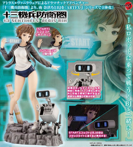 SheetNo:24107 <OrderPrice$726> #南 奈津乃＆BJ(再販)=ARTFX J 1/8 十三機兵防衛圏 Figure