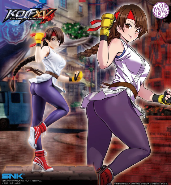 訂貨碼:24817&24818<訂價$860&1165> #(免手續費) 坂崎 百合(KOF XV)=1/7 SNK 美少女Bishoujo Figure