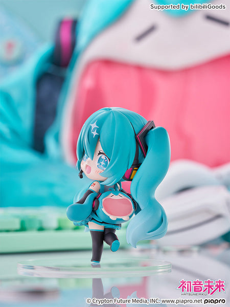 SheetNo:77109 <OrderPrice$184> #初音未來 (UWA 蓬鬆可愛微笑包)Mini=TENITOL 初音未來 figure (FuRyu Hobby Mall限定)