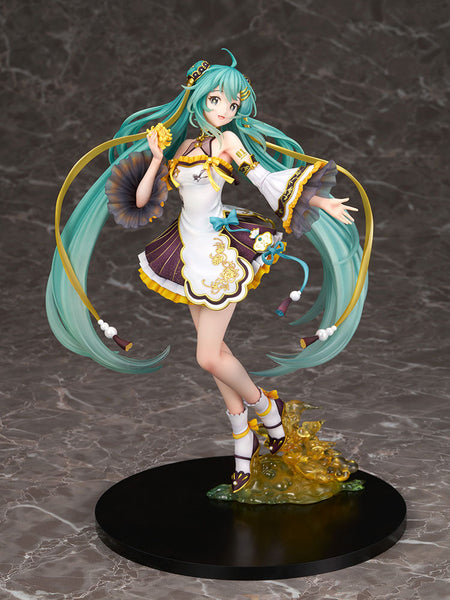 SheetNo:77026 <OrderPrice$1880> #(附有特製背景板)初音未來(中秋之夜Ver)=1/7 初音未來 figure (FuRyu Hobby Mall限定)