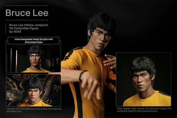 訂貨碼:80916 <訂價$2898> #(免手續費)(1/6)Bruce Lee李小龍(Yellow Jumpsuit)=1/6 Collectible Action Figure