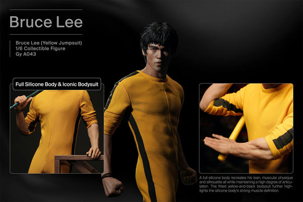 訂貨碼:80916 <訂價$2898> #(免手續費)(1/6)Bruce Lee李小龍(Yellow Jumpsuit)=1/6 Collectible Action Figure