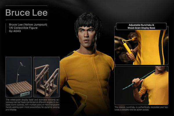 訂貨碼:80916 <訂價$2898> #(免手續費)(1/6)Bruce Lee李小龍(Yellow Jumpsuit)=1/6 Collectible Action Figure