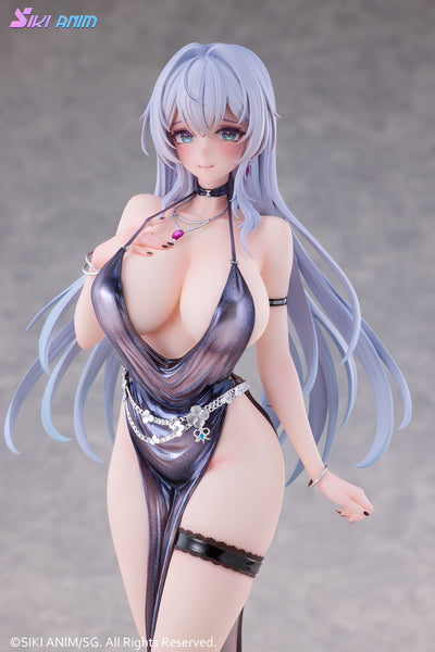 訂貨碼:70303 <訂價$412> #(免手續費)(特典版)紫苑·阿爾菲涅 禮服Ver.=1/6 繪師:SG 原創角色 Figure