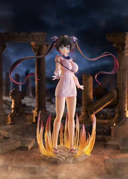 訂貨碼:70238 <訂價$1299> #(免手續費)(笑顏限定版)赫斯緹雅 神威解放Ver.=1/7 在地下城尋求邂逅是否搞錯了什麼 V Figure)(Amiami限定)