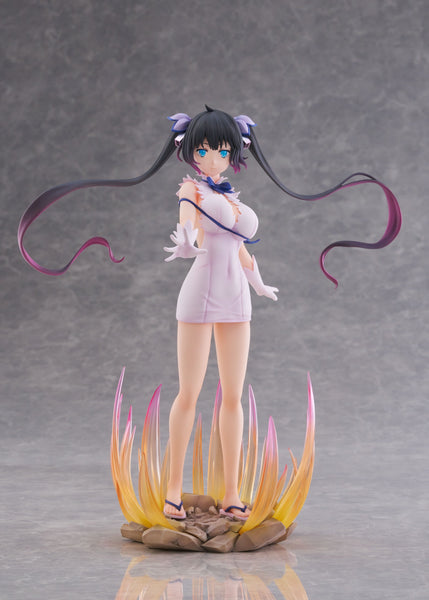 訂貨碼:70238 <訂價$1299> #(免手續費)(笑顏限定版)赫斯緹雅 神威解放Ver.=1/7 在地下城尋求邂逅是否搞錯了什麼 V Figure)(Amiami限定)