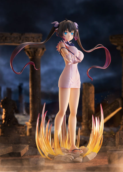 訂貨碼:70238 <訂價$1299> #(免手續費)(笑顏限定版)赫斯緹雅 神威解放Ver.=1/7 在地下城尋求邂逅是否搞錯了什麼 V Figure)(Amiami限定)