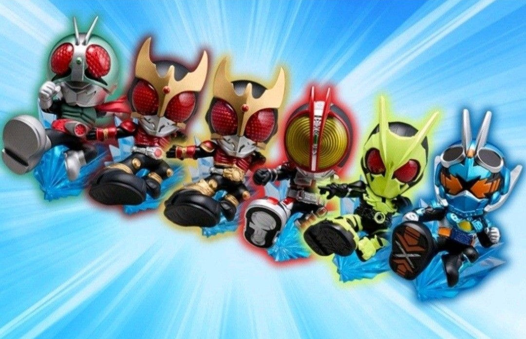 Z(ONLINESALES等通知現貨)No:656865 <Price$138> #(原盒6pcs) 幪面超人ARTlized(來吧!!RiderKick!!)=TAMASHII NATIONS BOX盒玩【現貨 盒玩】4573102656865