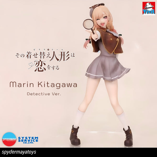 Z(ONLINESALES等通知現貨)No:039804 <Price$145> #喜多川海夢 (偵探Ver)=戀上換裝娃娃 Vivit figure景品-System Service【現貨 景品】4533564039804