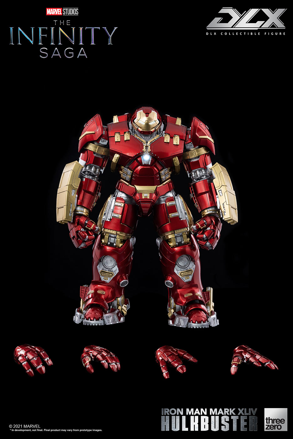 SheetNo:86535 <OrderPrice$2046> #Ironman MK-44 (反浩克裝甲Halk Buster)=Marvel Studios: Infinity Saga系列 DLX可動figure