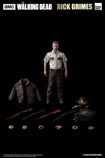 Z(ONLINESALES等通知現貨)No:205727 <Price$1298> #瑞克·格萊姆斯Rick Grimes (Season 1)=The Walking Dead行屍走肉 1/6可動figure-ThreeZero【現貨 ThreeZero】4897056205727