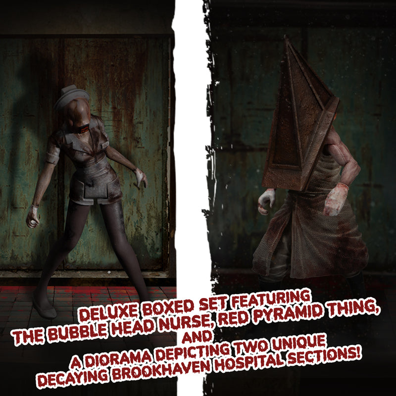 Z(ONLINESALES等通知現貨)No:181159 <Price$245> #Silent Hill 2 Deluxe Boxed Set=5 Points Action Figures【現貨 MEZCO】