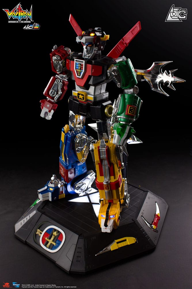 SheetNo:86642 <OrderPrice$2400> #(GiftSet with Light-Up Sound Base)百獸王 (40th Anniversary Collectors Edition)=Voltron Action Figure